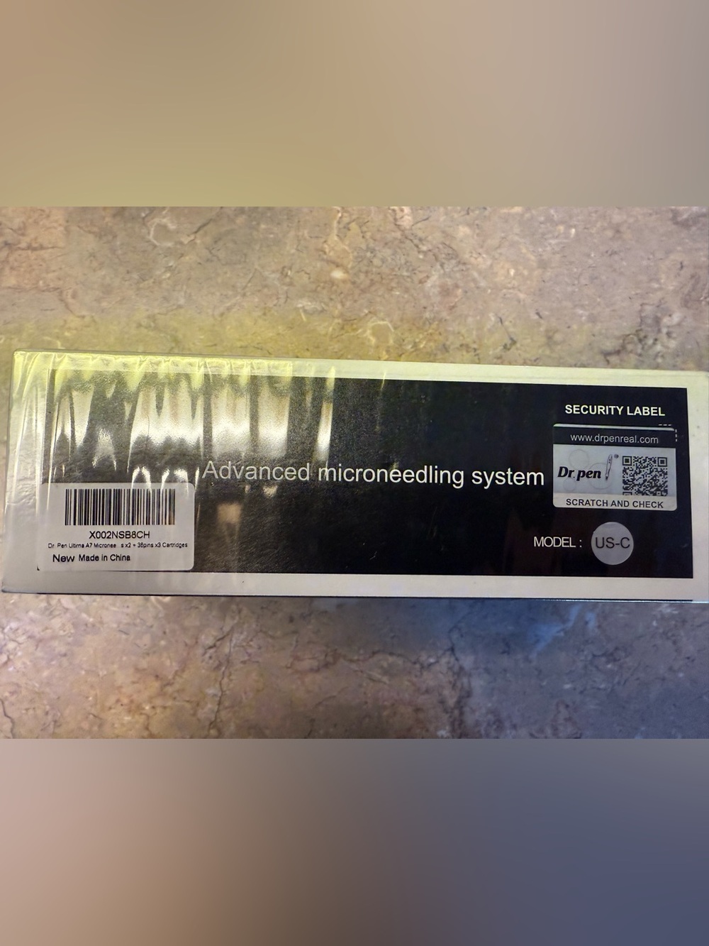 Dr. pen Ultima-A7 Microneedle Device - Black